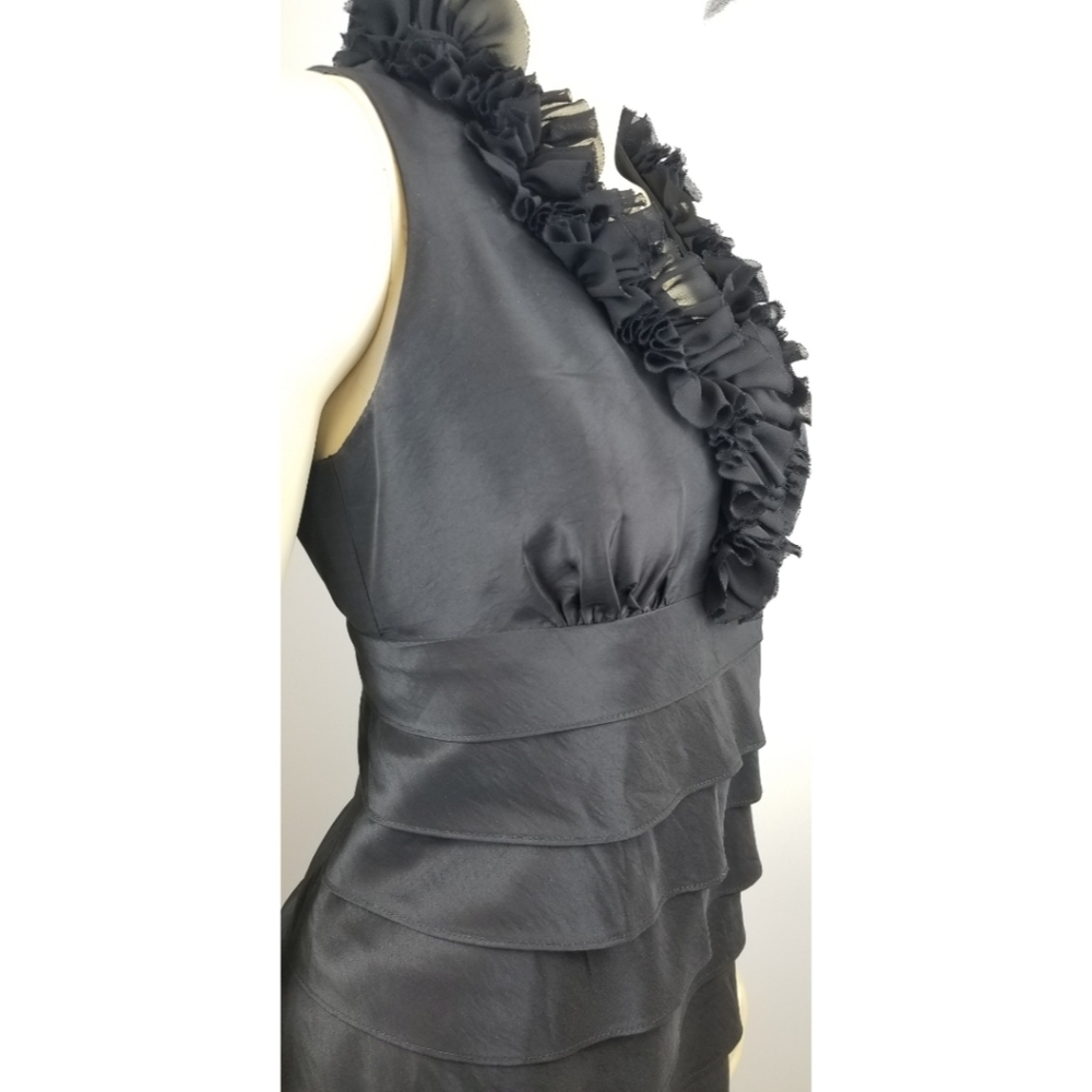 London Times Shutter Black Formal Dress, 4P✔️ - Picture 2 of 10